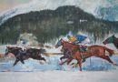 A Clean Pair of Heels: White Turf St. Moritz"

16"x12" giclee edition 200